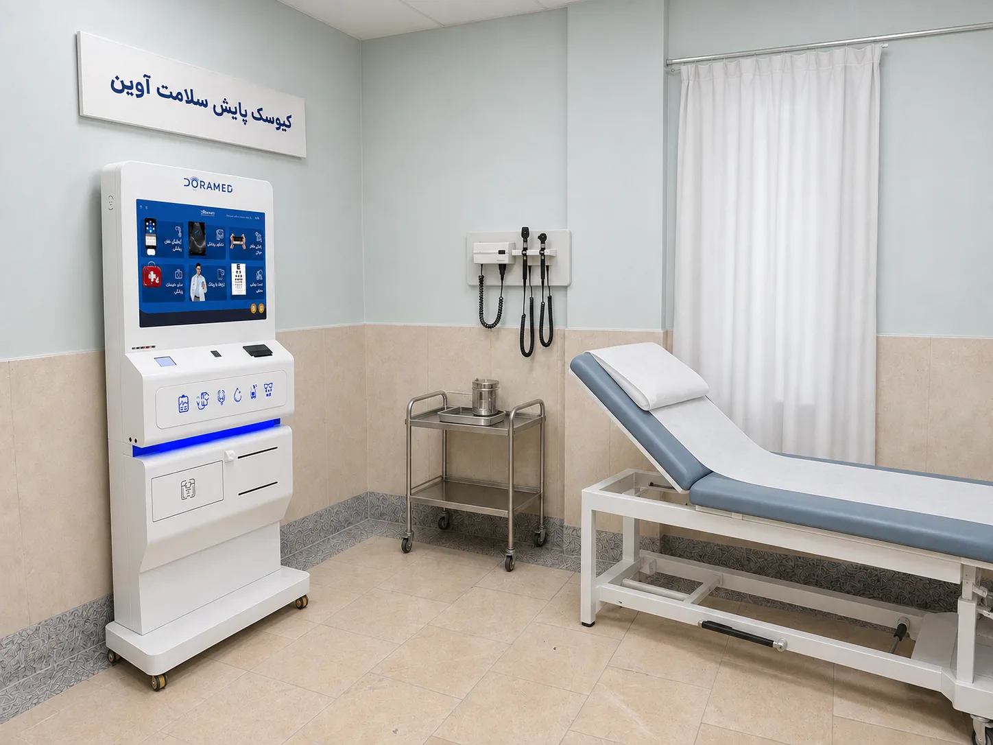 کیوسک پایش سلامت هوشمند آوین